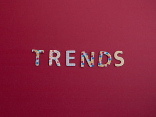 Fototapeta na wymiar Trends