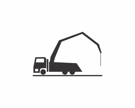 Concrete Pump Truck Logo