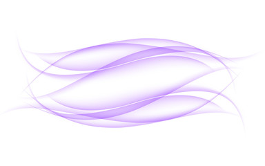 Abstract lilac waves - data stream concept. Vector illustration