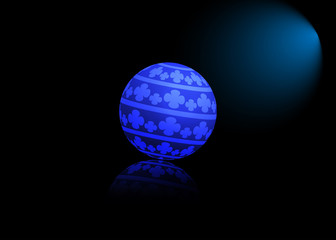 Blue light balls