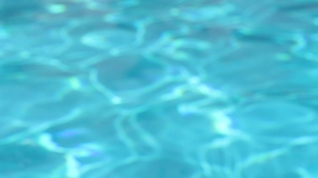 defocused swimming pool water background