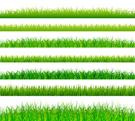 Green grass borders set - 103120346