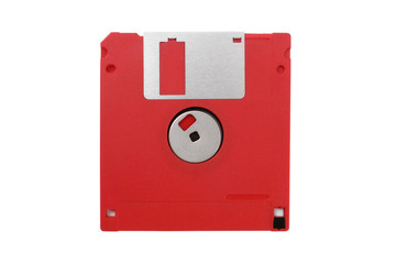 Floppy disk isolated