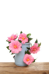 Camellia flower arrangement