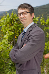 businessman thinking