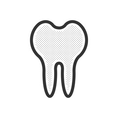 Vector Tooth Icon