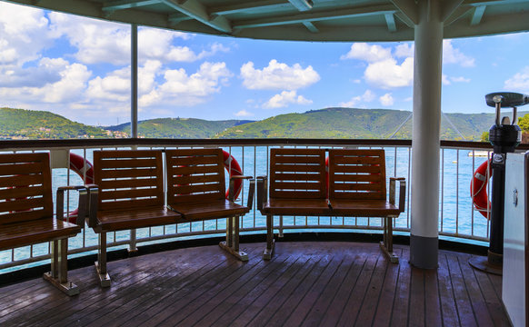Seats onboard ferry