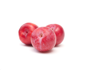 red plums