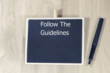 follow the guidelines written on blackboard and pen