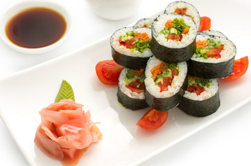 вегетарианский ролл / vegetarian roll