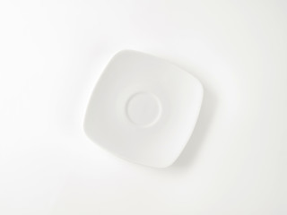 square white saucer