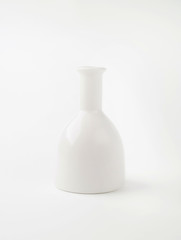 white ceramic vase