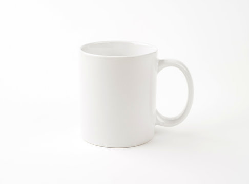 Empty White Mug