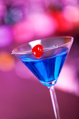 Cocktails Collection - Blue Martini