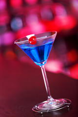 Cocktails Collection - Blue Martini