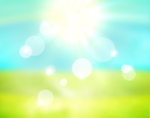 Obraz premium sunhsine background