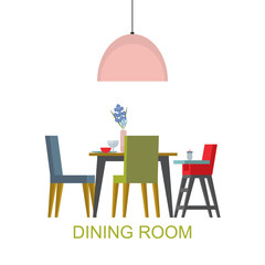Dining room interior - 103130777