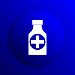 Pills bottle  icon