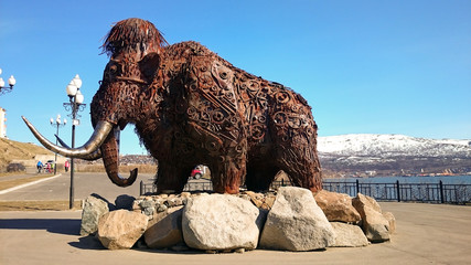 Mammoth in Magadan