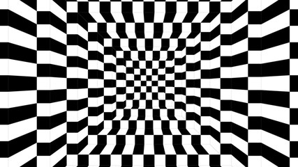 abstract optical art loop