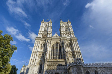 Fototapeta na wymiar Westminster Abbey in London, UK, Europe 