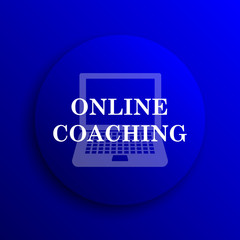 Online coaching icon