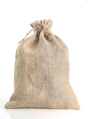 Sack bag / Sack bag on white background.