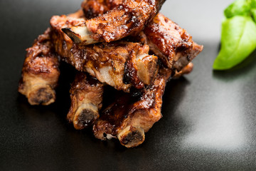 Barbecued ribs