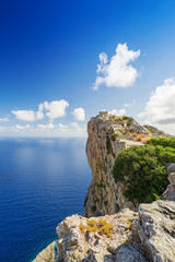 Fototapeta na wymiar Formentor Landscape Mallorca Balearic island Spain