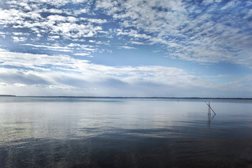 Twilight on the beach