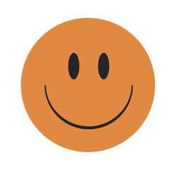 Emoticons.Smileys icon yellow color.Emoji face vector on white background