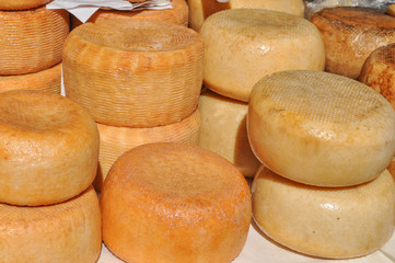 Traditional handmade cheese