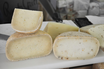 Traditional handmade cheese