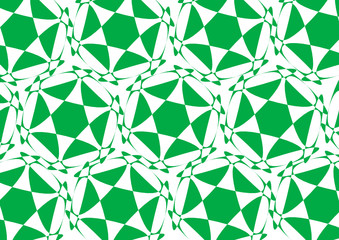 abstrait,forme étoiles dans cercle,vert