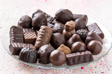 Assorted chocolate candy