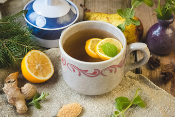 tea with ginger
