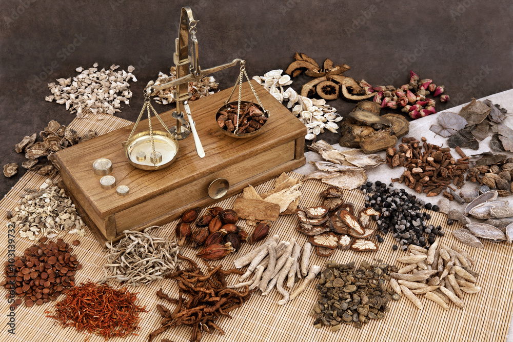 Poster chinese herb ingredients