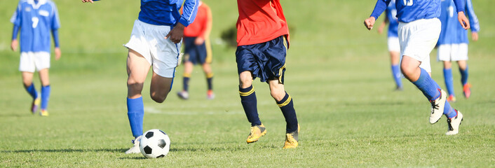 サッカー　フットボール © makieni