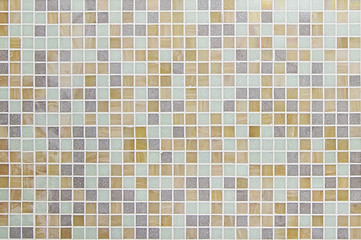Colorful mosaic wall background texture