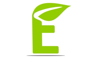  Letter E Leaf 