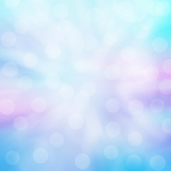 Abstract   blue light bokeh purple and blue background