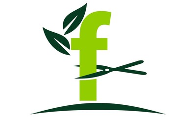 Letter F Lawn Logo