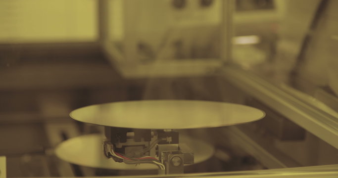Silicon wafer inspection process in a semiconductor fabrication facility