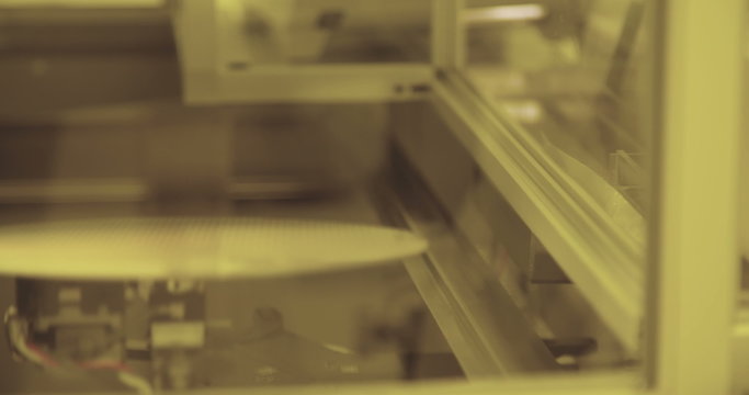 Silicon wafer production process