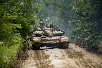 Russian tank T-90 