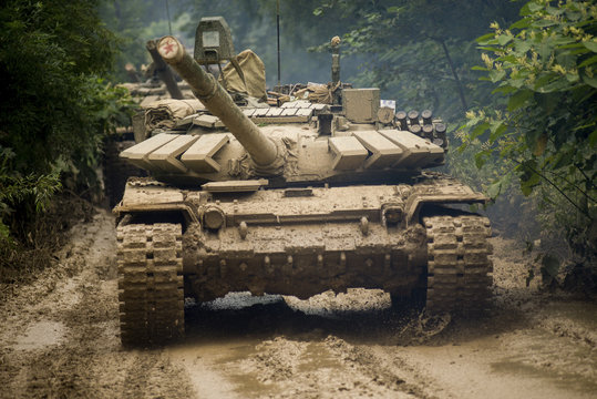 Russian tank T-90 