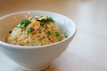 Thai garlic fried rice