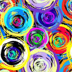 Graffiti Background seamless pattern