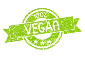 100% Vegan - Logo