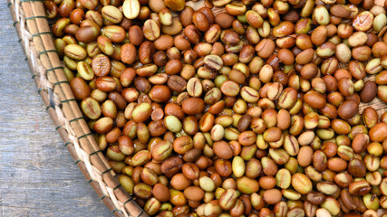 Coffee beans for backgrounds or textures